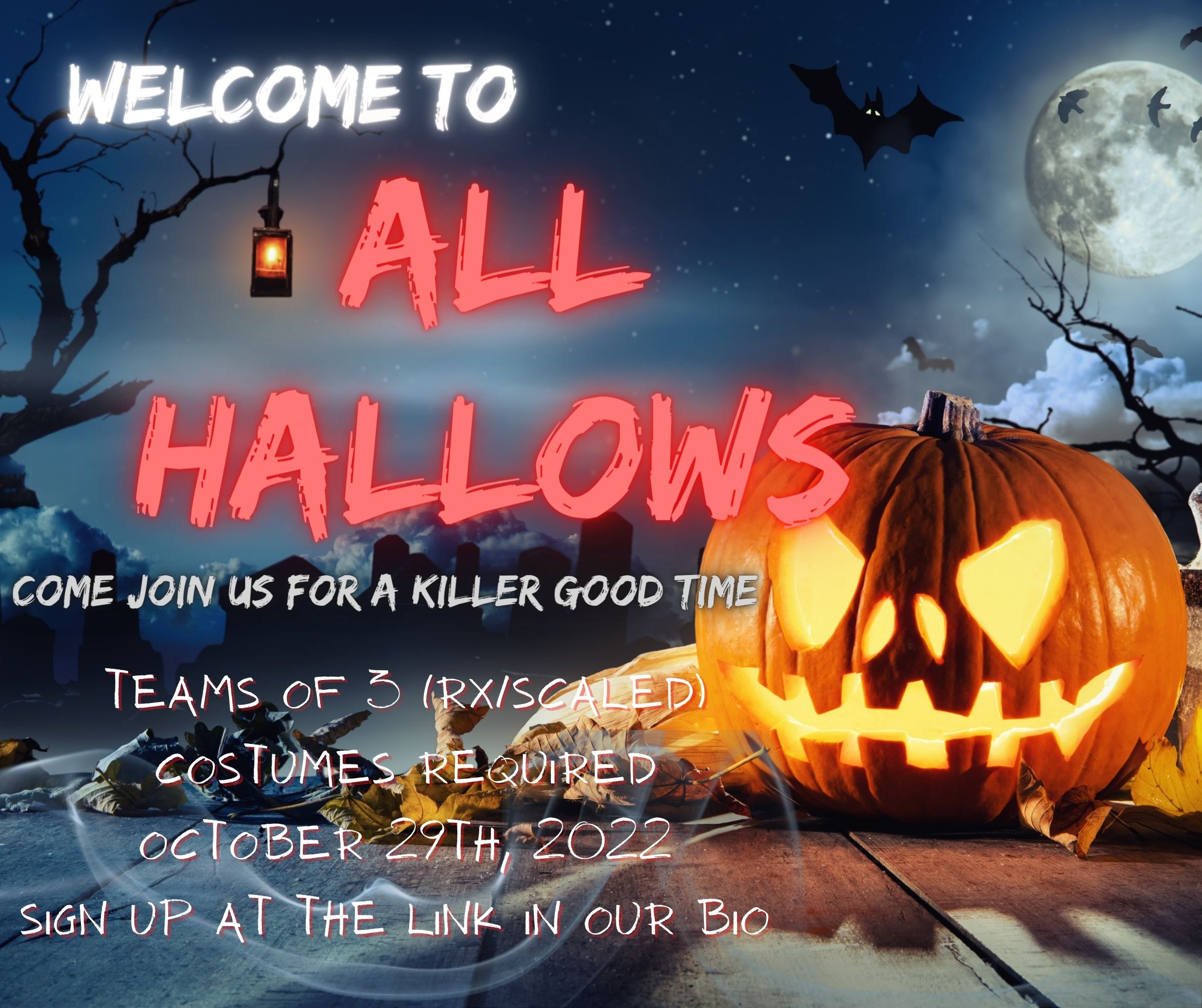 ALL HALLOWS THROWDOWN 2022 logo