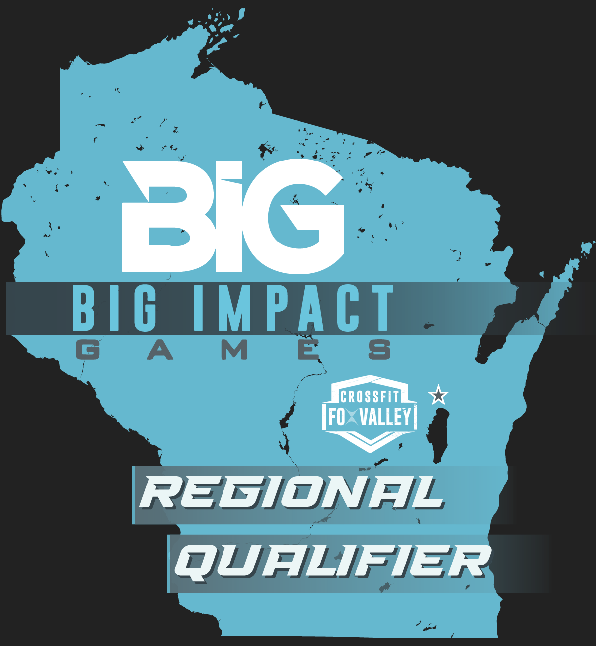 Big Impact Games - CrossFit Fox Valley - Regional Qualifier logo
