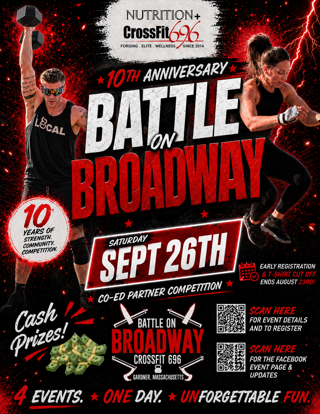 The Battle On Broadway 2026 logo