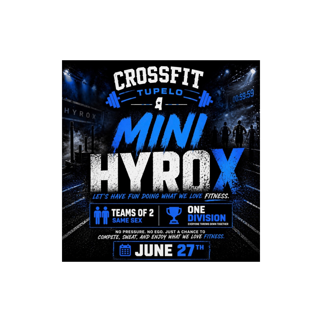 CrossFit Tupelo Mini Hyrox  logo