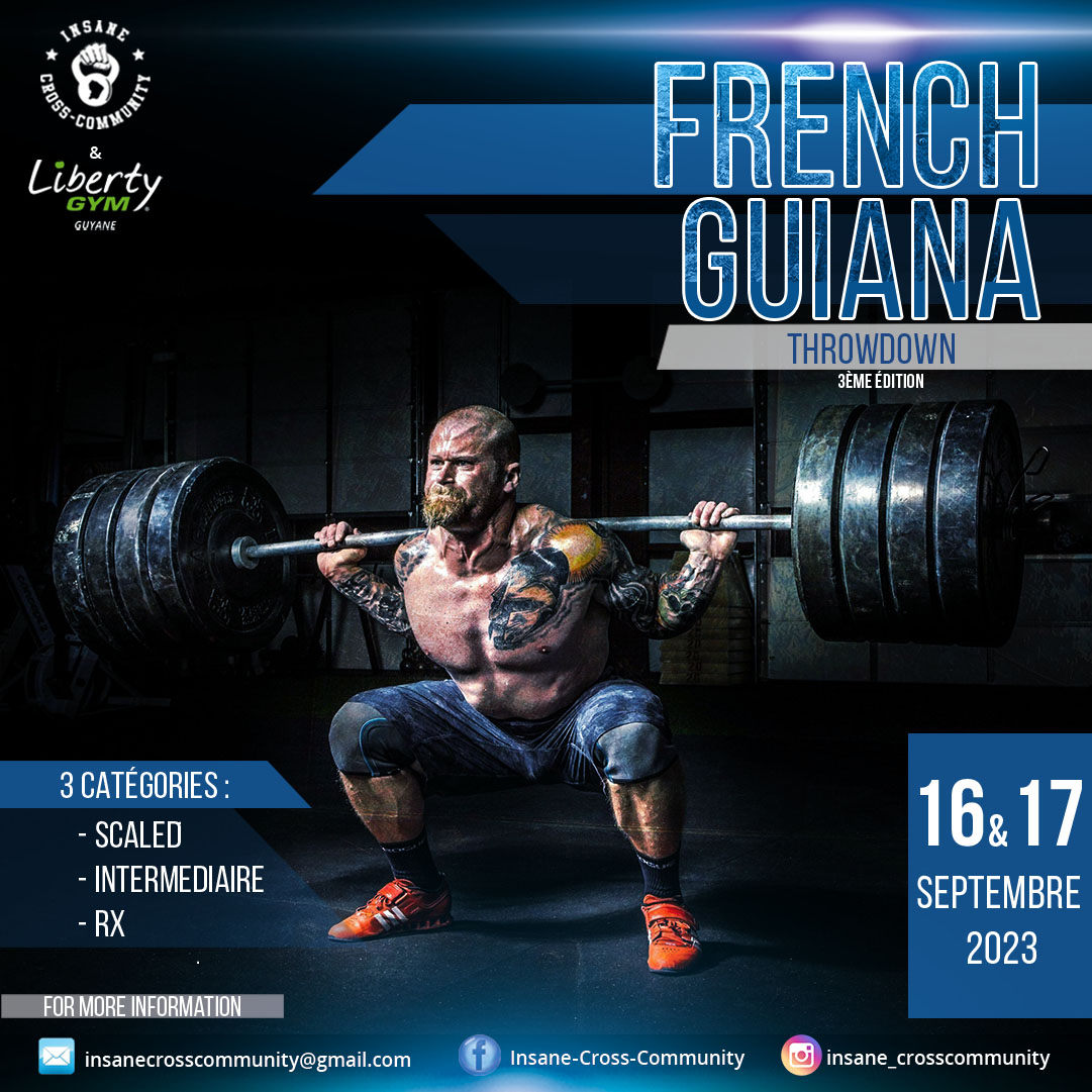 INSANE F.GUIANA THROWDOWN logo