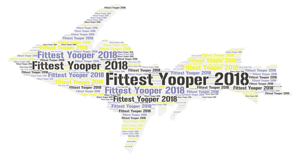 The Fittest Yooper 2018 logo