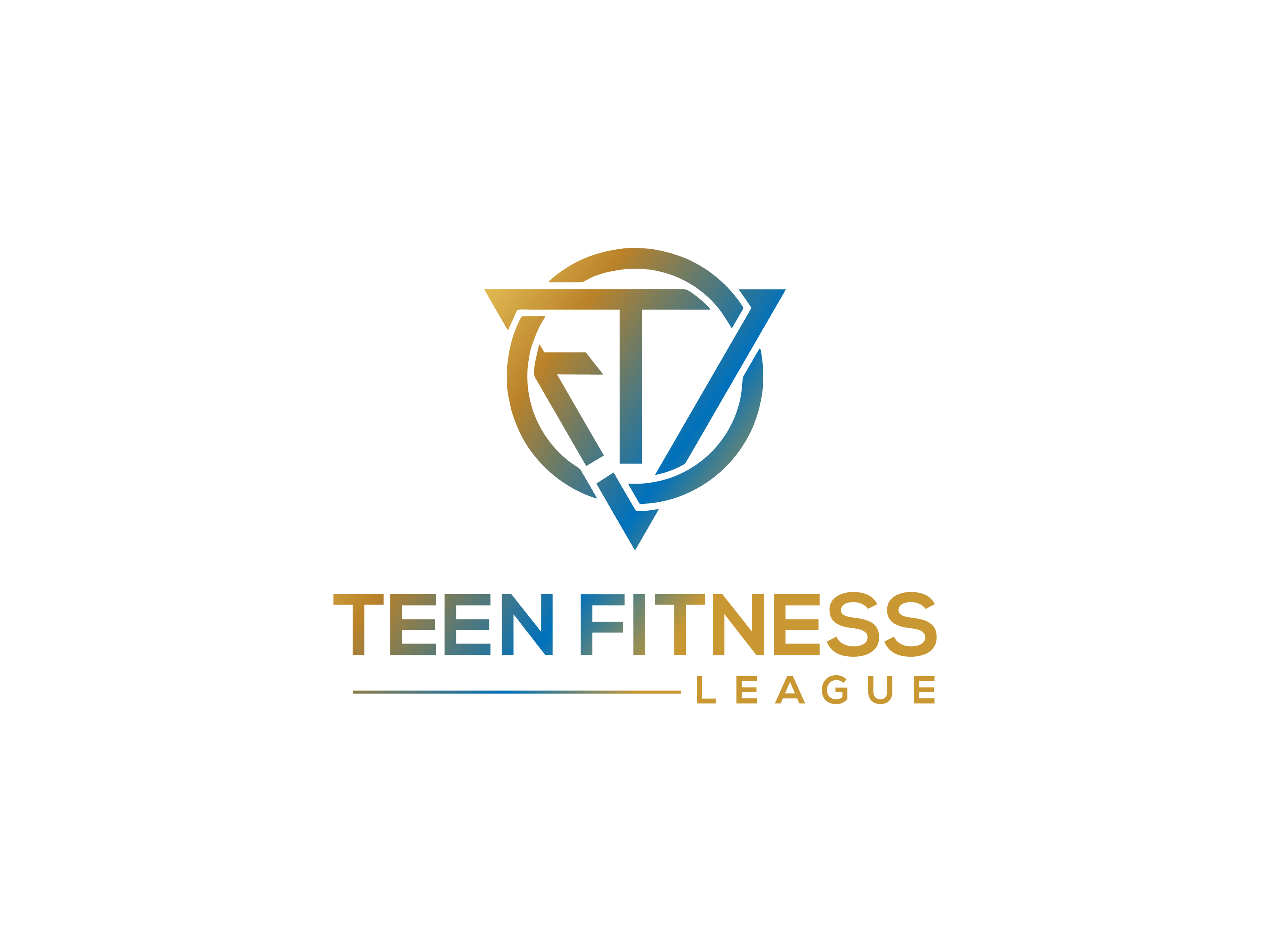 Teen Fitness League (At Home) April logo