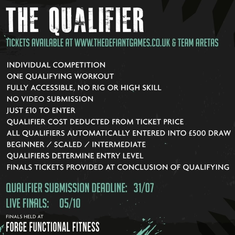 The Defiant Ones - Qualifiers logo