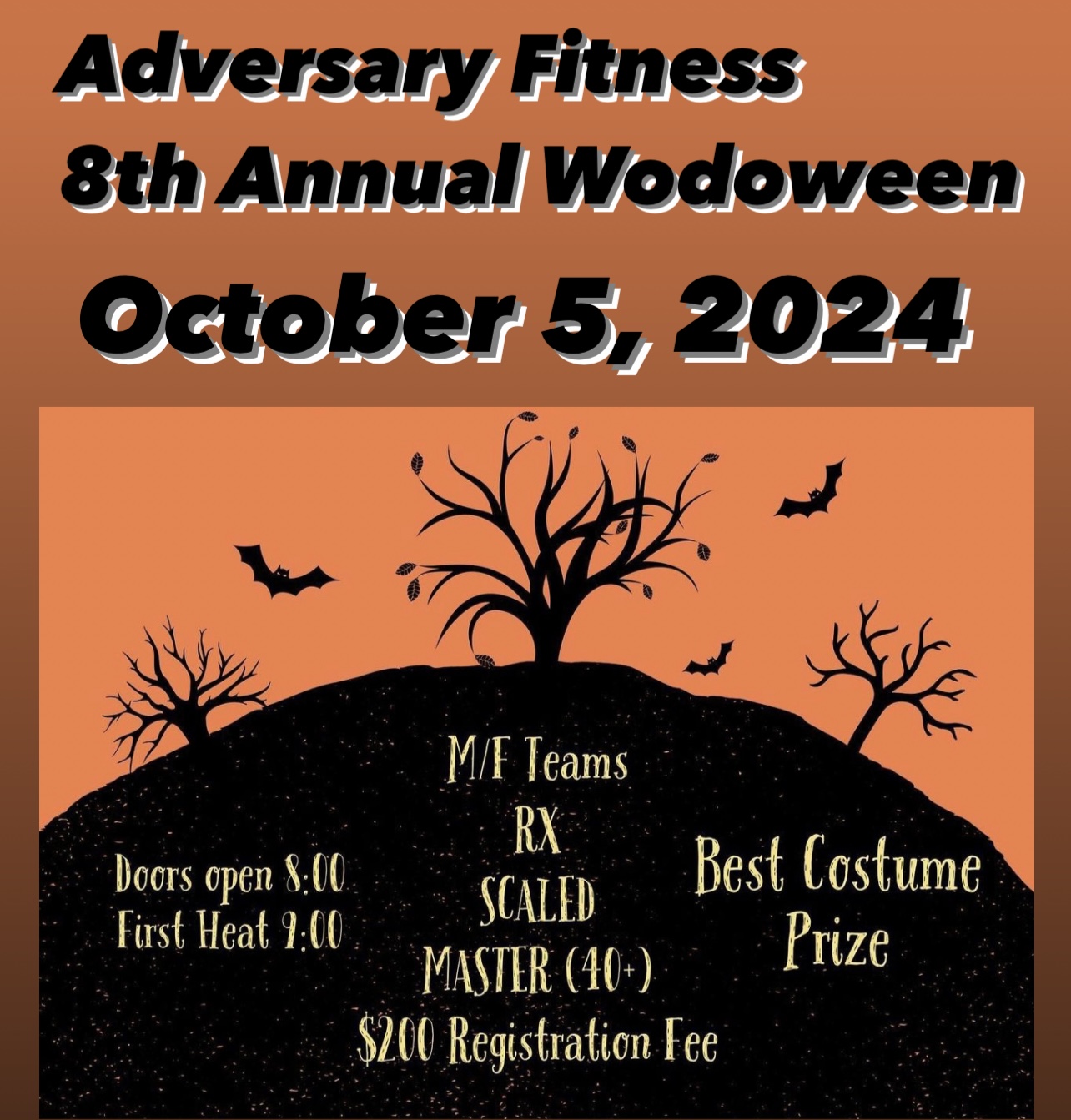 8th Annual Wodoween logo