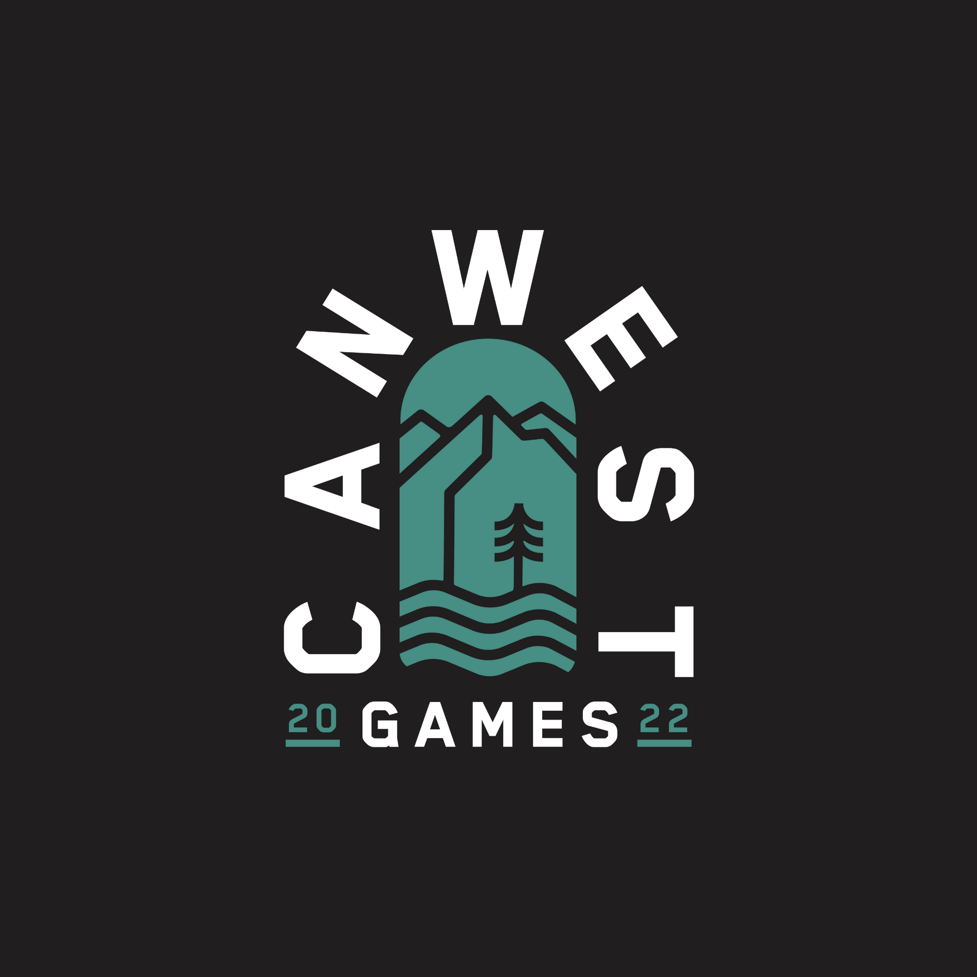 The CanWest Games 2022 logo