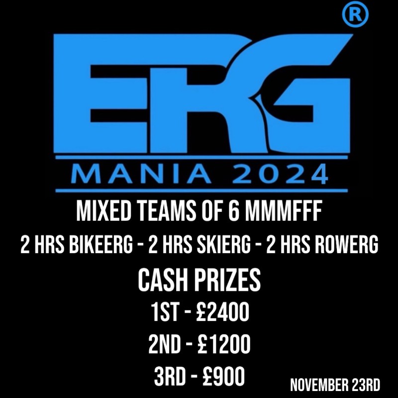ERG MANIA 2024 logo