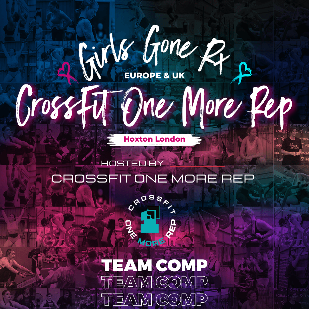 Girls Gone Rx Eu & UK: CrossFit OneMoreRep logo