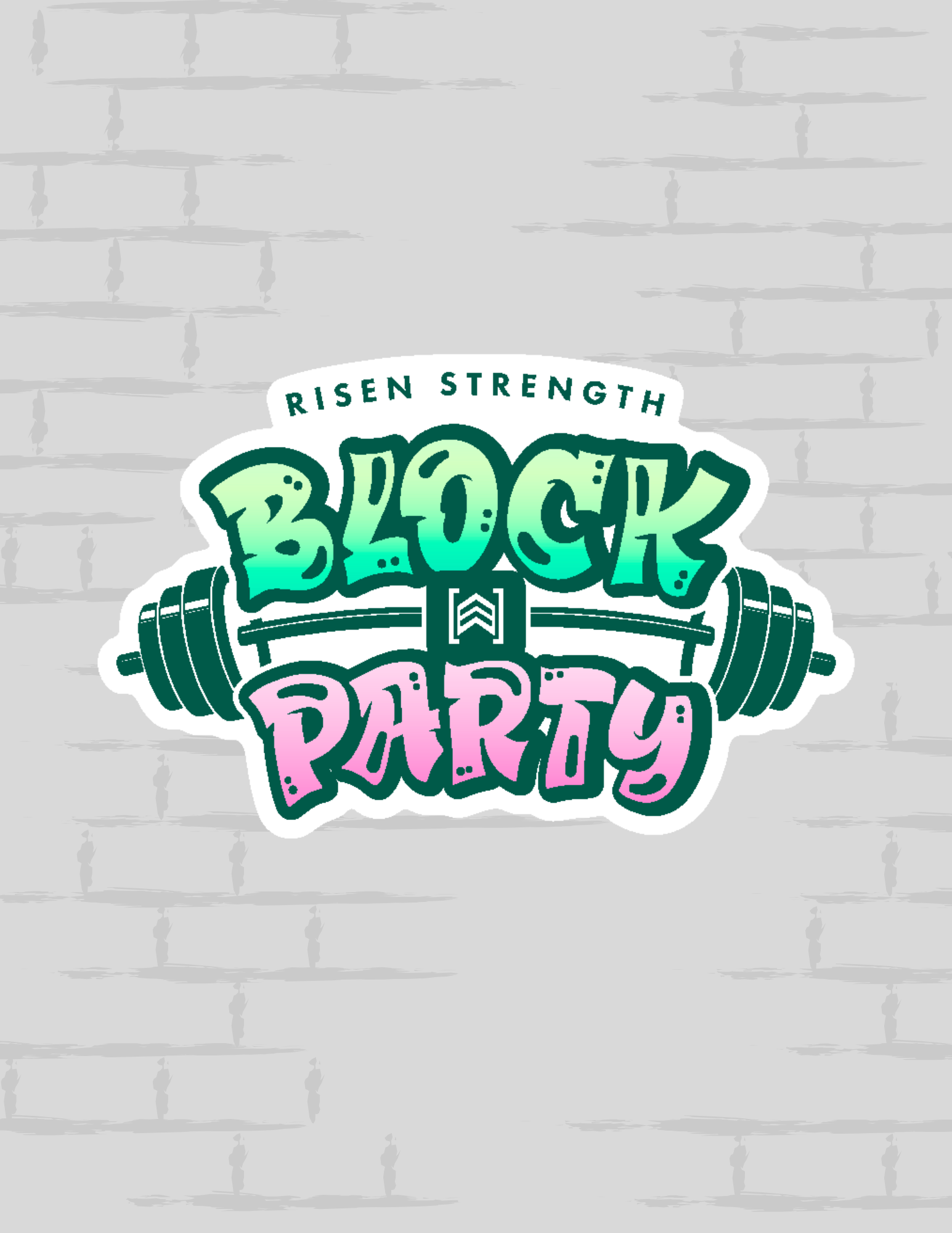 Block Party at Risen Strength 2026 logo
