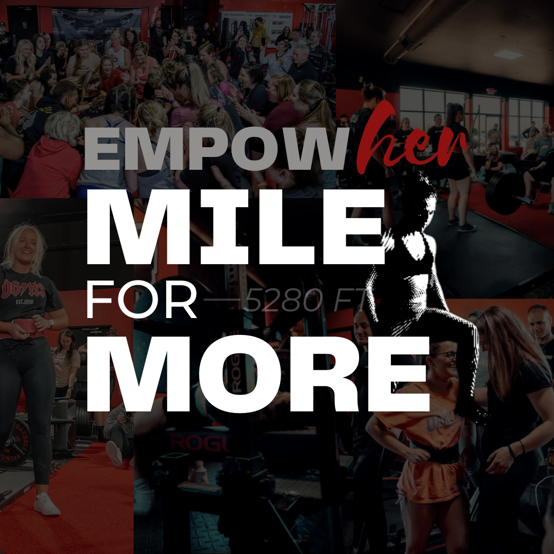 EmpowHER Mile for More Challenge logo