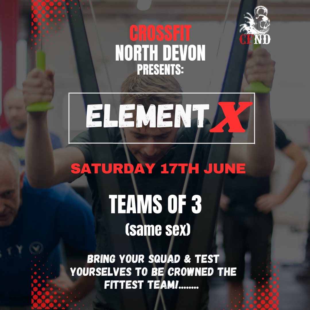 CrossFit North Devon - Element X logo