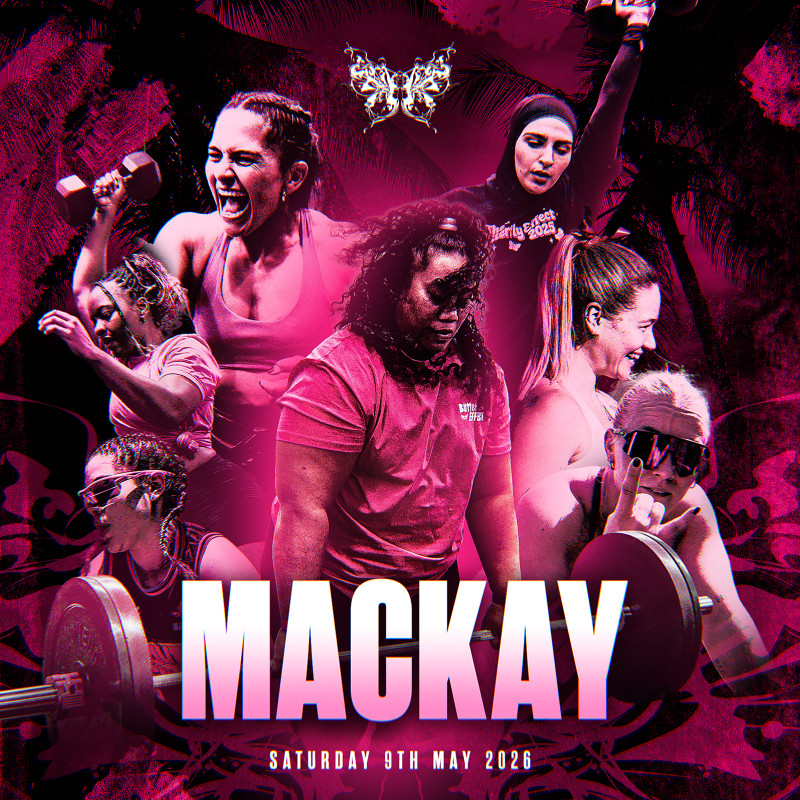 BUTTERFLY EFFECT MACKAY 2026 logo