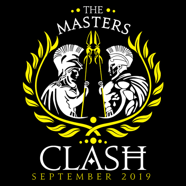 The Masters Clash, Presented by Bill Grundler & Mike Tromello logo