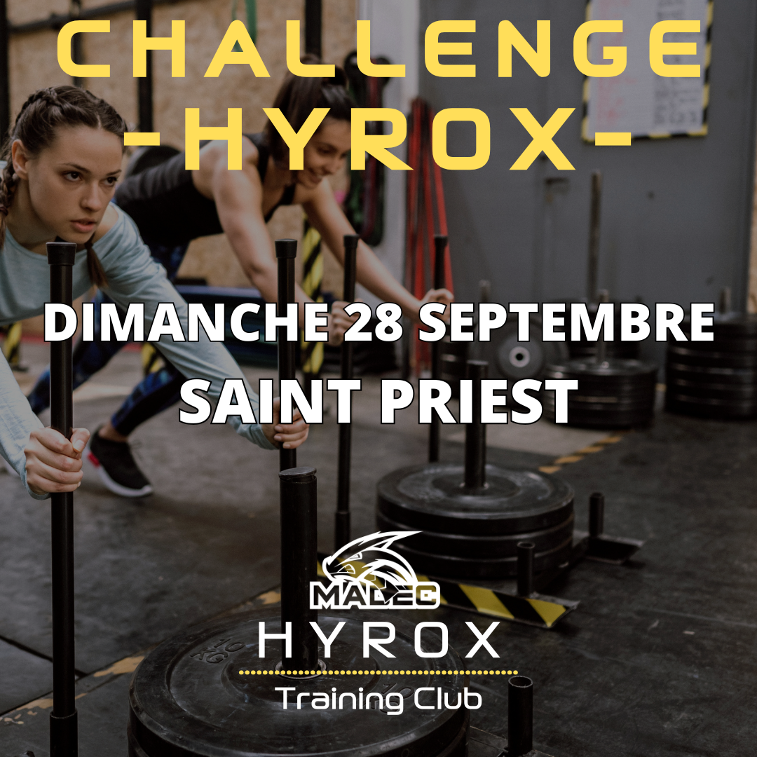 CHALLENGE HYROX MADEC logo