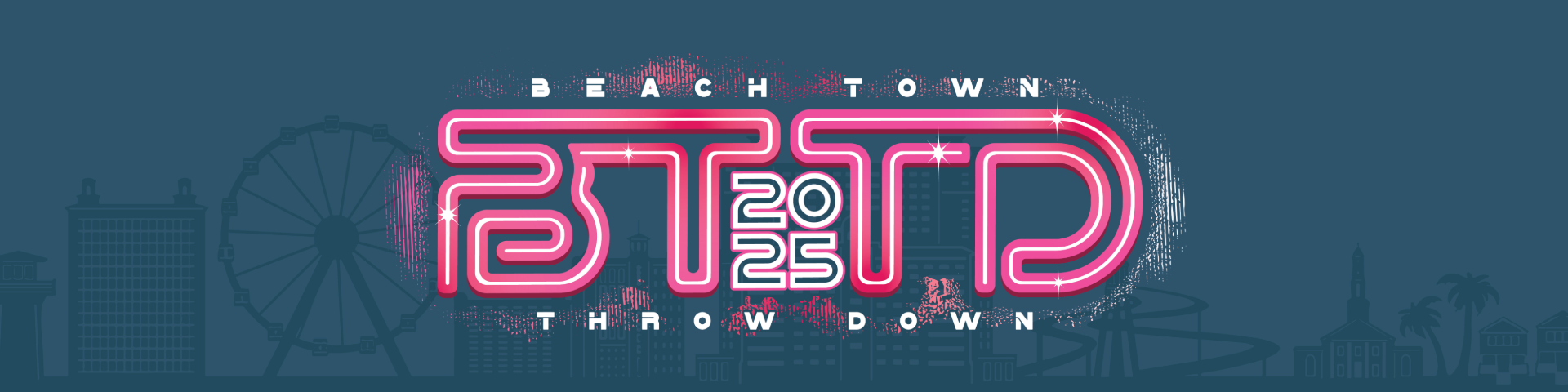 The Beach Town Throw Down - 2025 logo