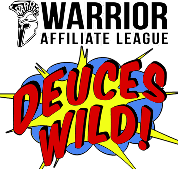 Warrior Affiliate League - Deuces Wild 2020 2-person Team Competition logo