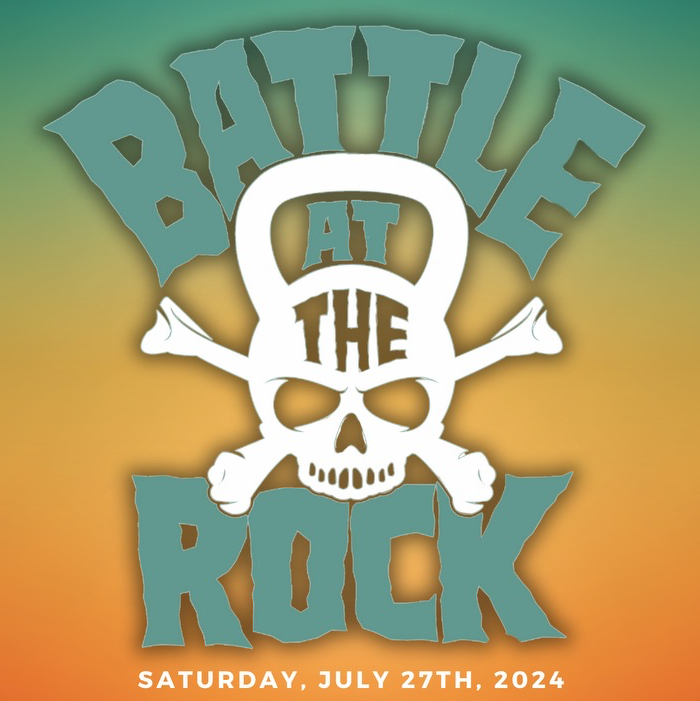 2024 Battle At The Rock @ CrossFit Rockwall and CrossFit Swashbuckle logo