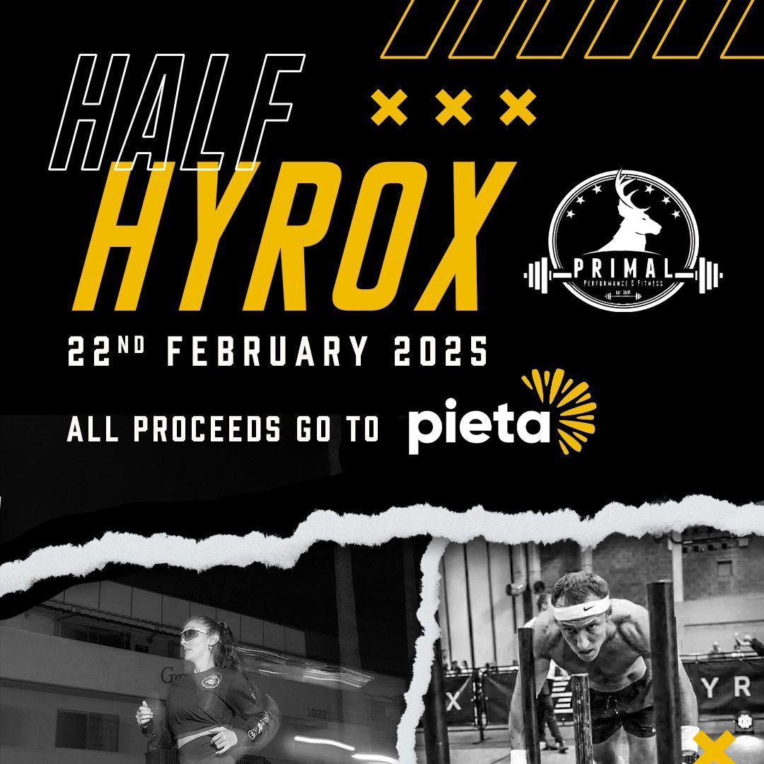 Half Hyrox for Pieta House logo
