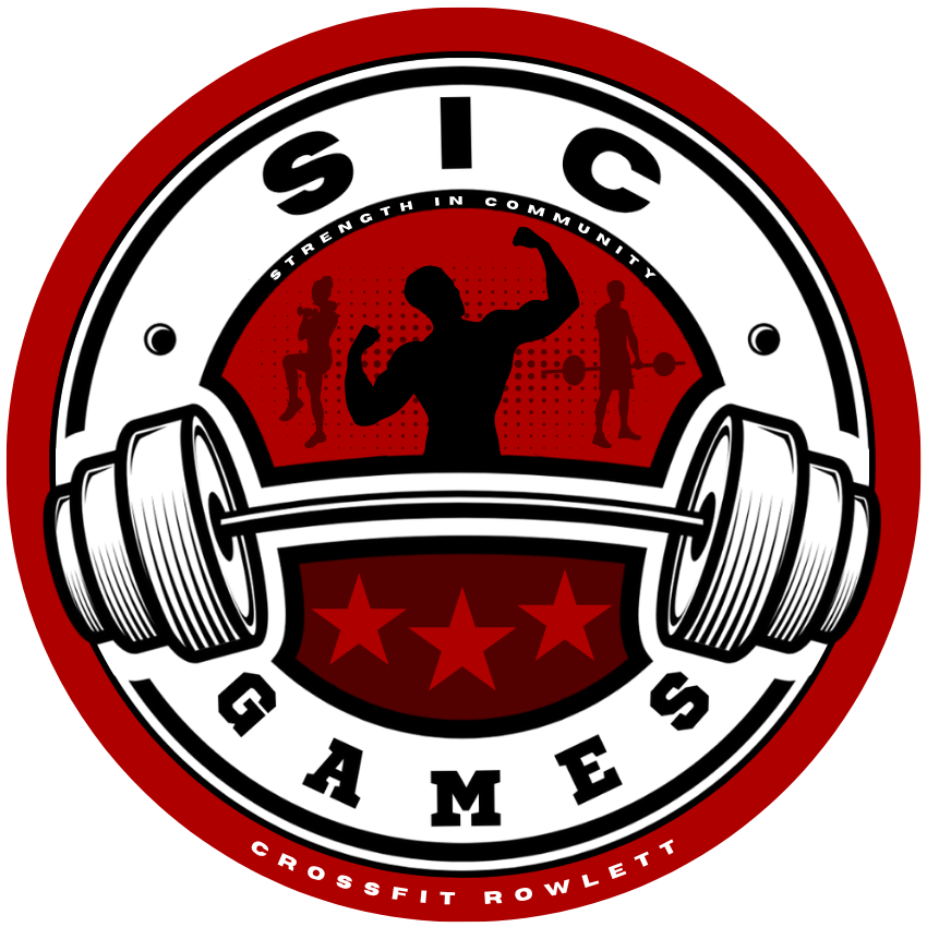 S.I.C. GAMES (#strengthincommunity) logo