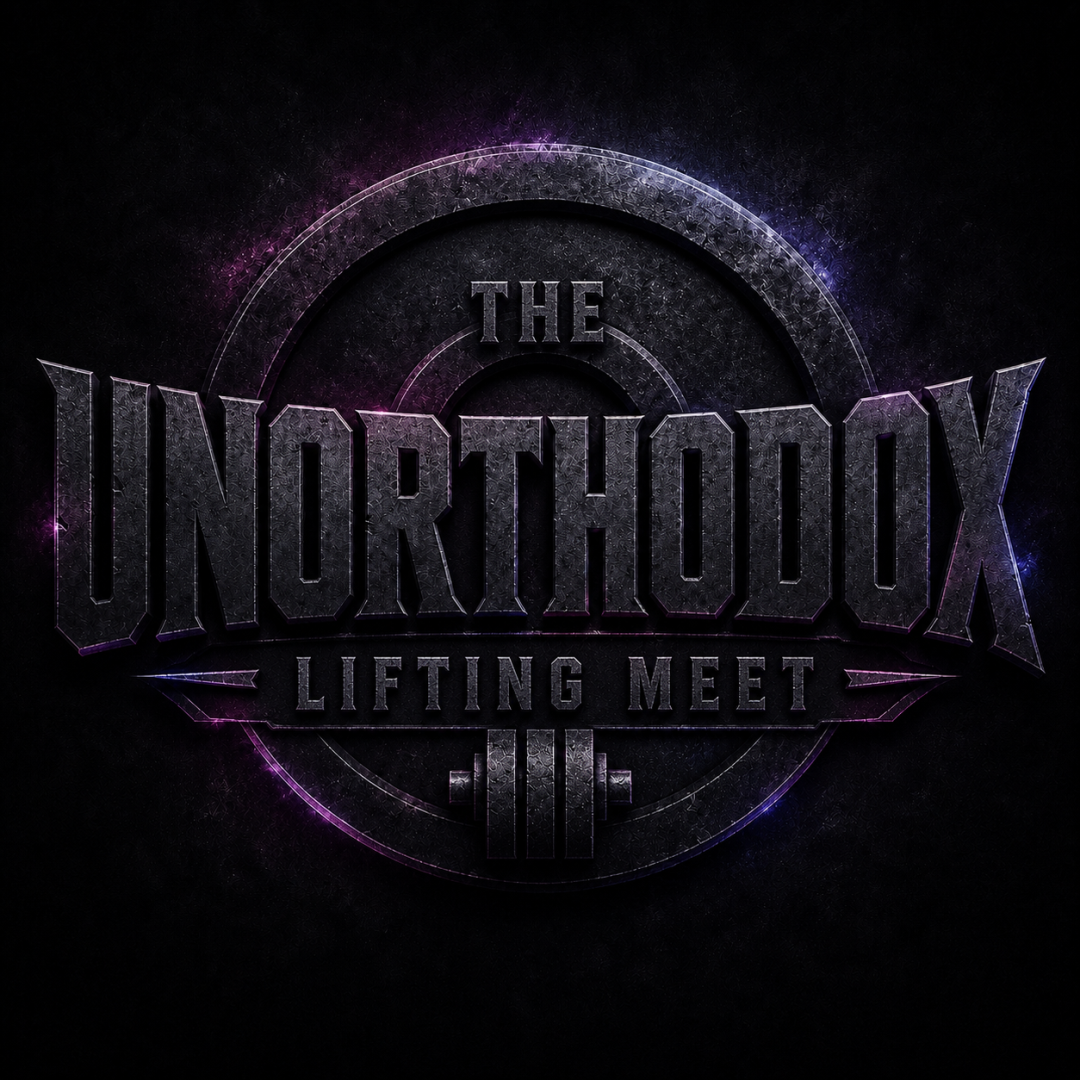 The Unorthodox Lifting Meet logo