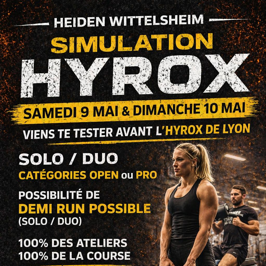 HYROX SIMULATION - SCH HEIDEN logo