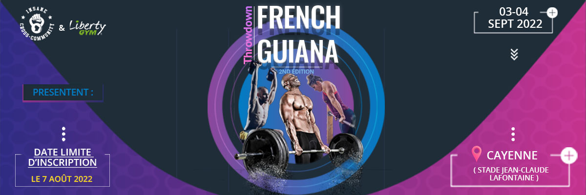 INSANE F.GUIANA THROWDOWN logo