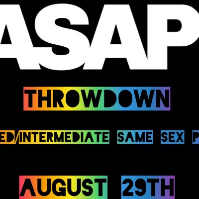 ASAP same sex scaled / intermediate pairs Throwdown!! logo