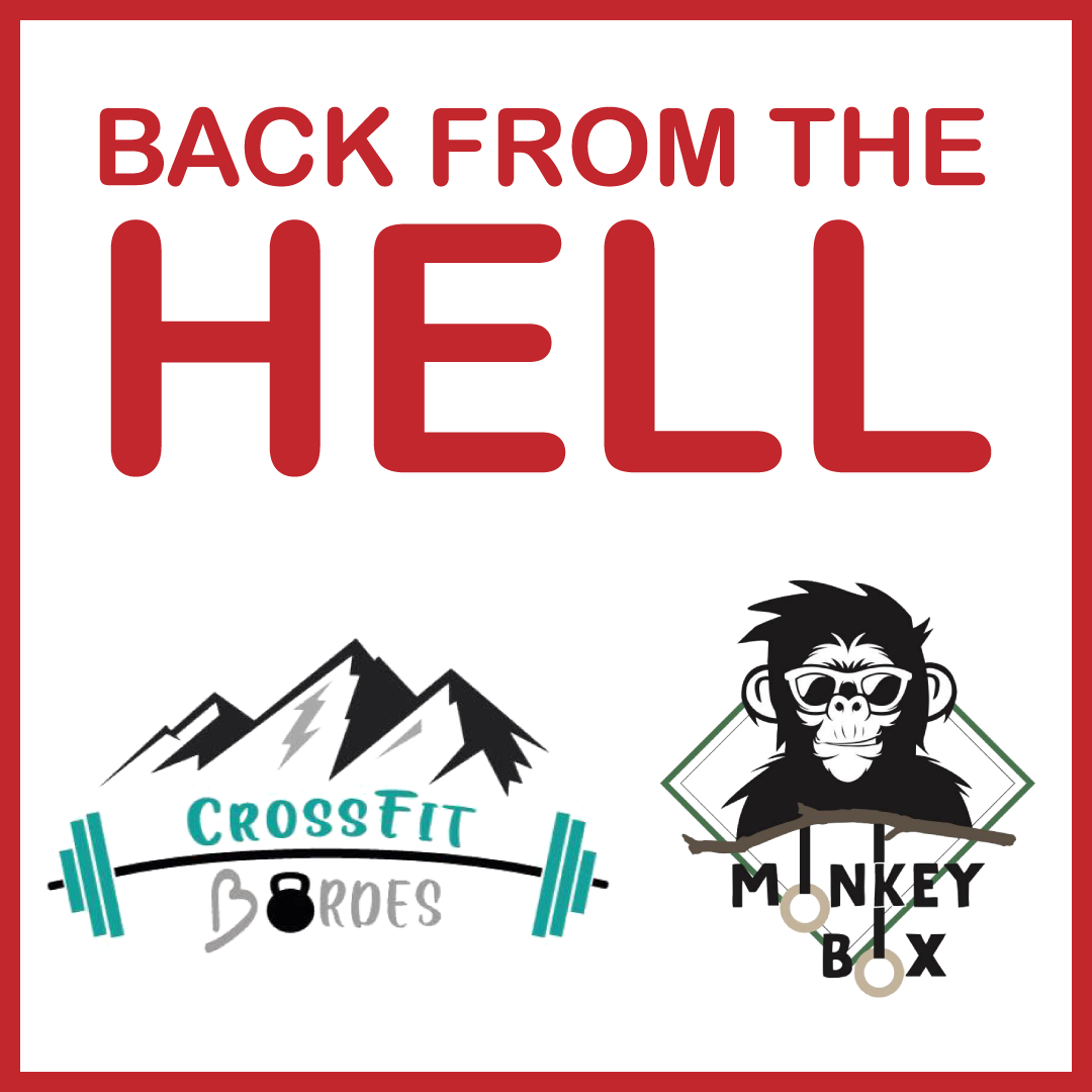 Bordes X Monkey Box - BACK FROM THE HELL logo