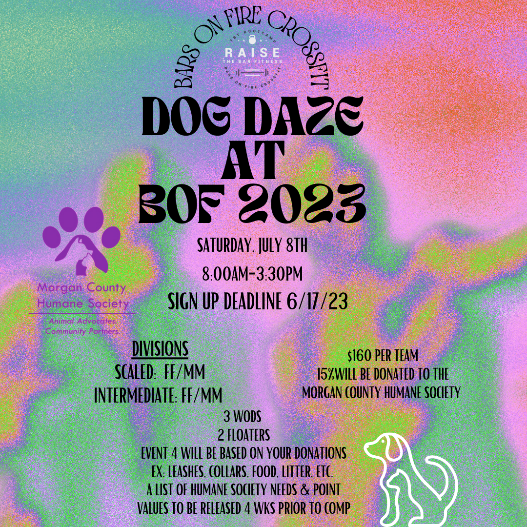 Dog Daze at BOF logo