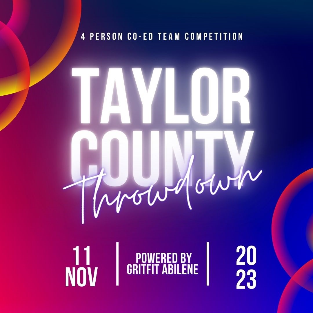 Taylor County Throwdown logo