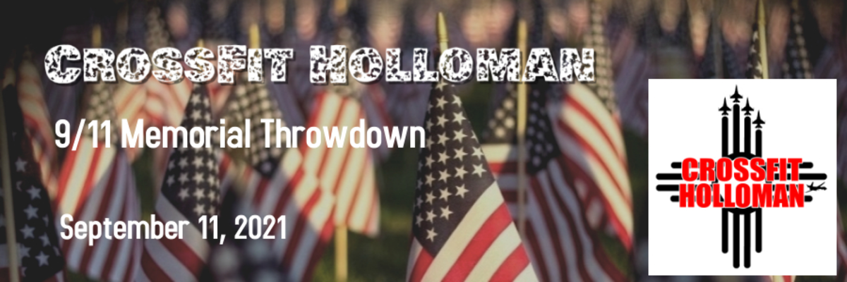 CrossFit Holloman 9/11 Memorial Throwdown logo