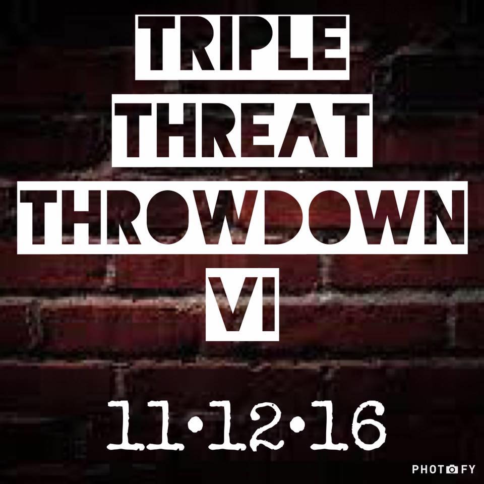 Triple Threat Throwdown VI logo