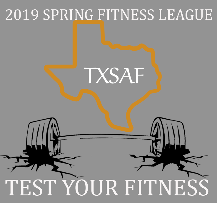2019 TXSAF Spring Fitness League logo
