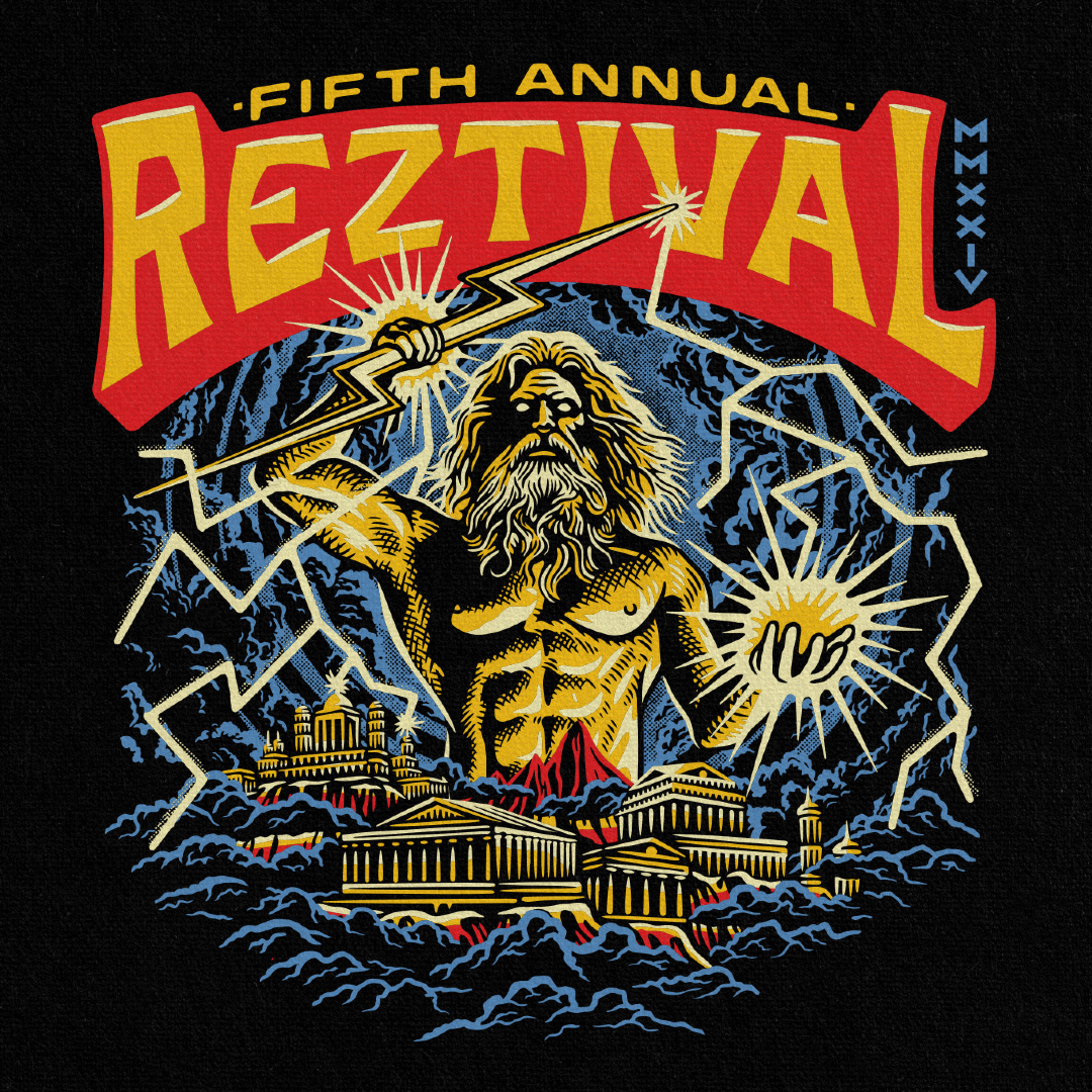 5th Annual Reztival - "Olympia" logo
