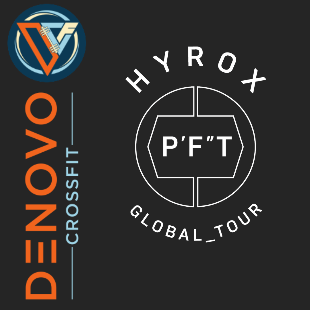 DeNovo CrossFit HYROX P'F"T logo