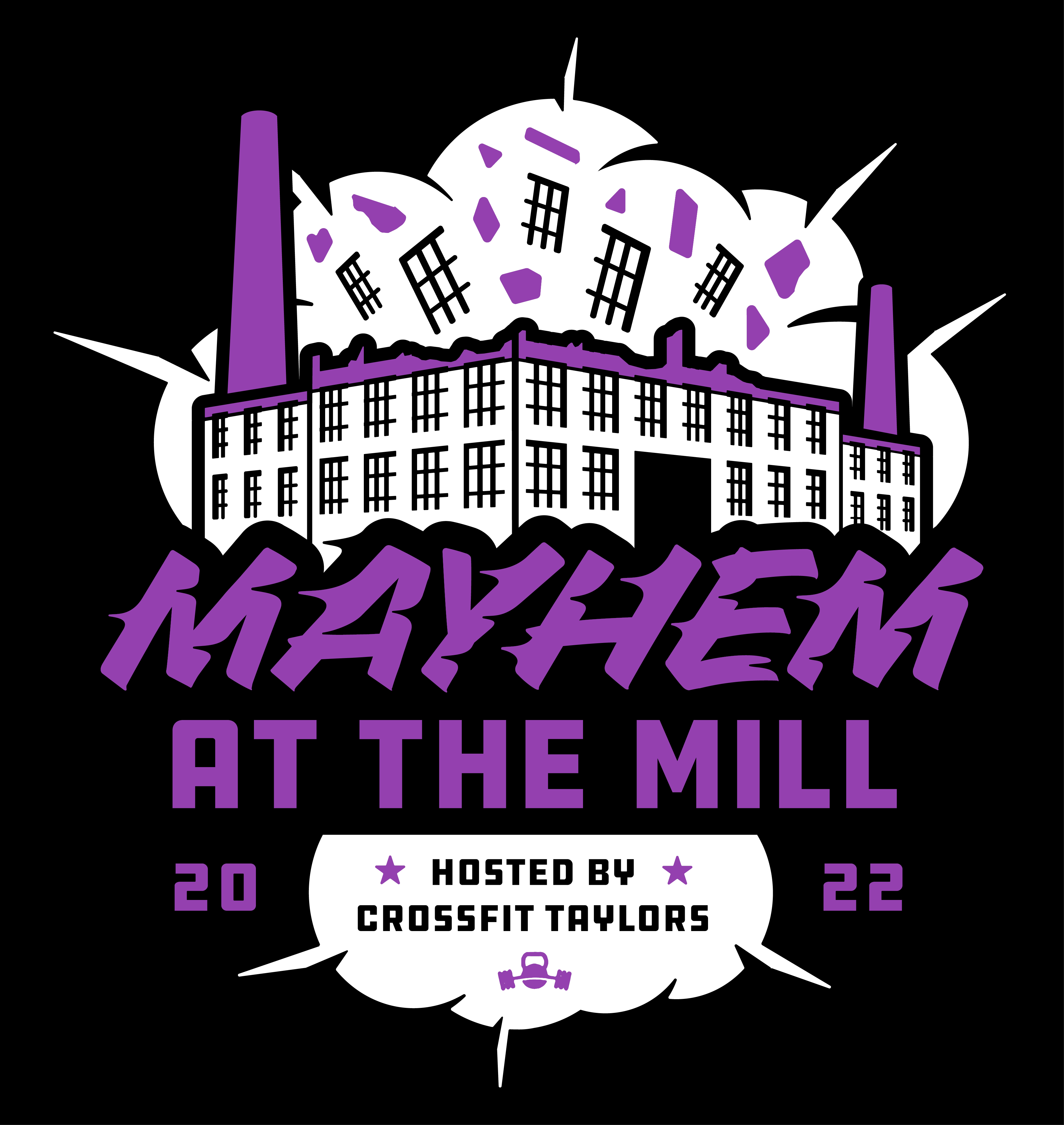 MAYHEM AT THE MILL 2022 logo