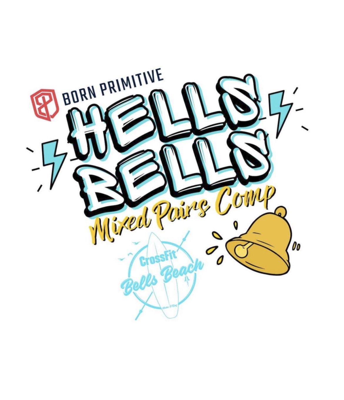 Hells Bells Mixed Pairs CF Comp 2024 logo