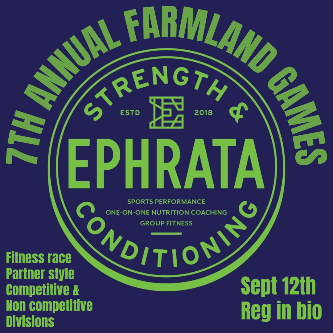 7th Annual Farmland Games Fitness Race logo
