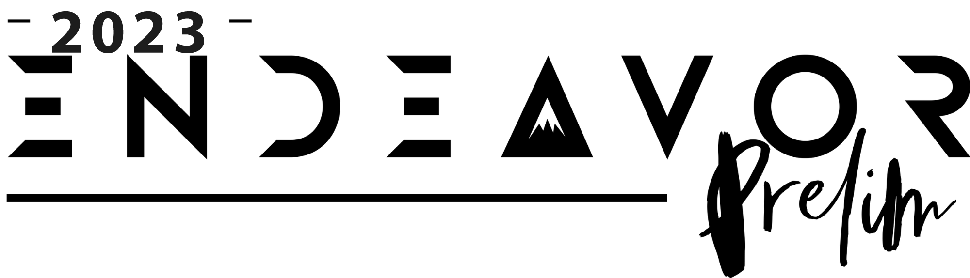 2023 Endeavor Prelims logo