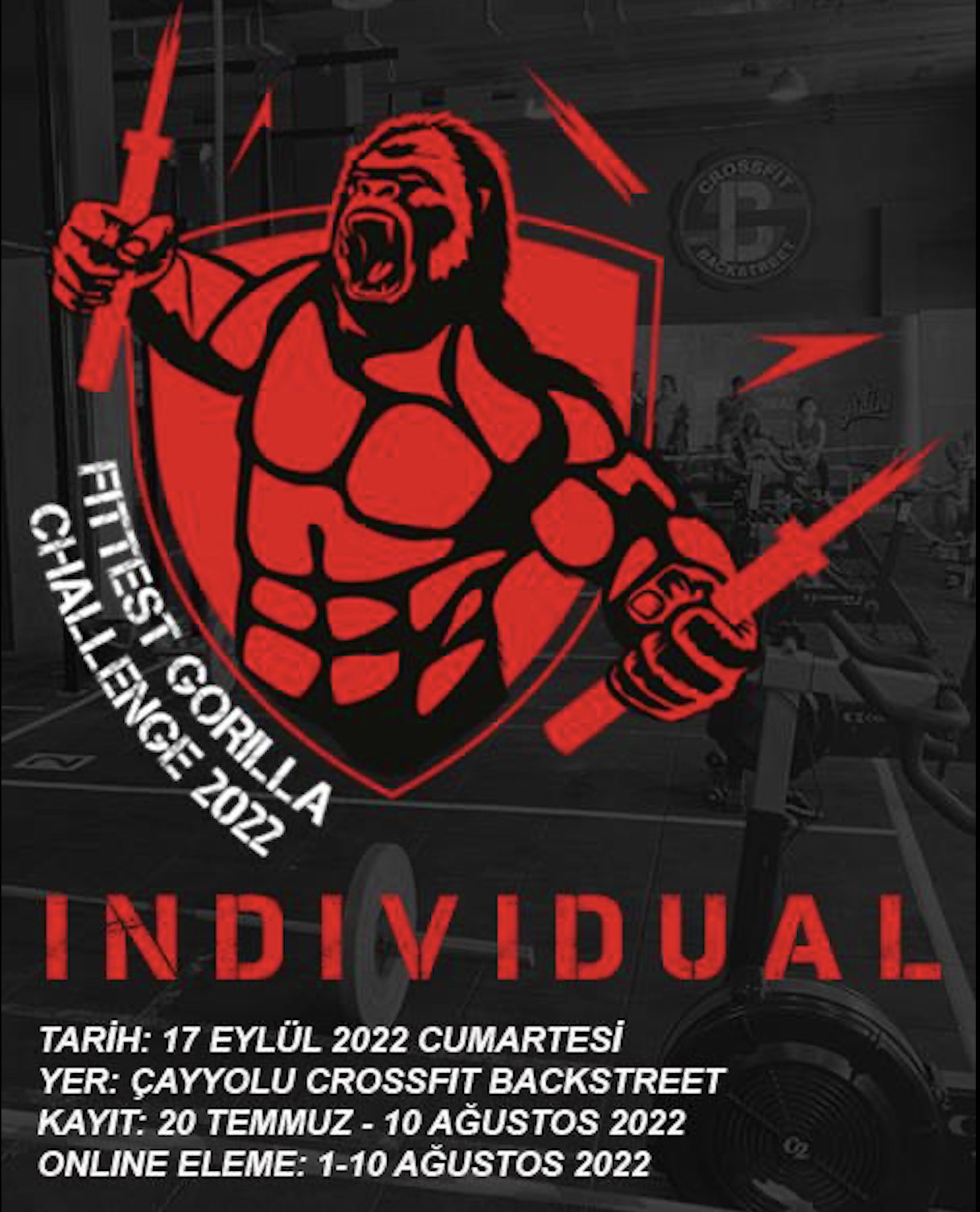 FITTEST GORILLA CHALLENGE FINALS 2022 logo
