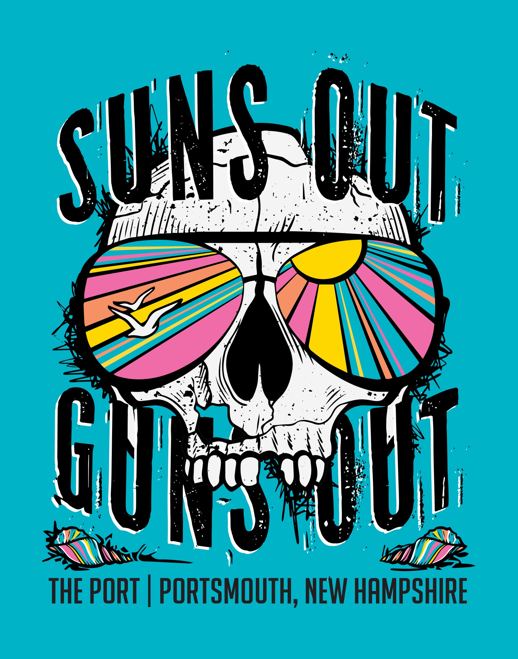 Sun's Out Guns Out Games logo