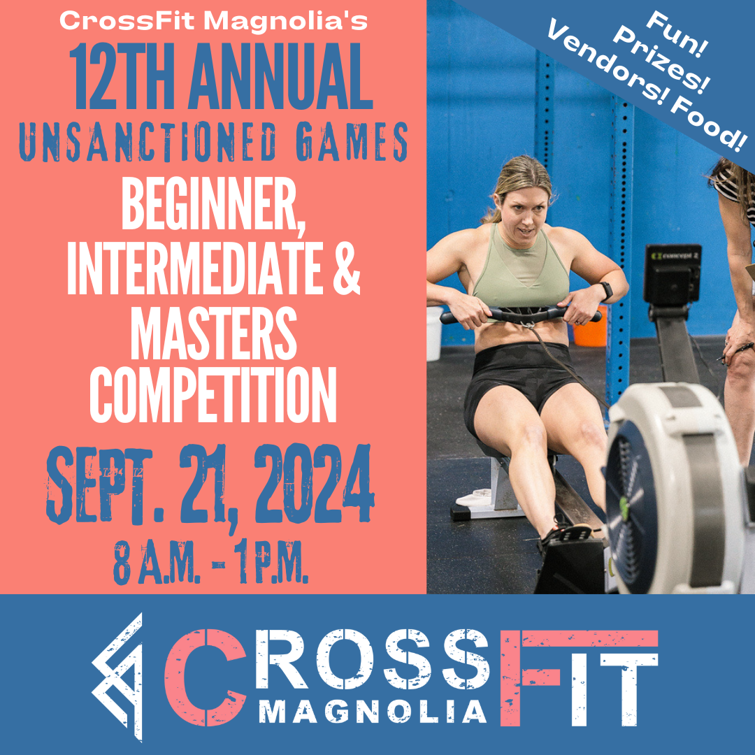 12th Annual Beginner/Intermediate/Masters CrossFit Competition logo