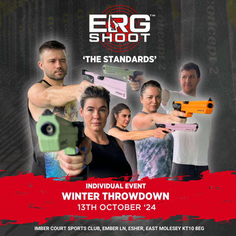 ErgShoot: Winter Throwdown - The Standards - Individual - FREE EVENT! logo