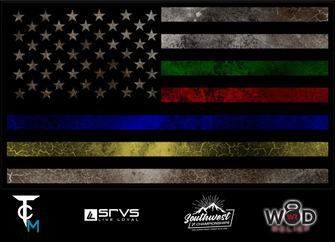 The Thin Line Hero Week Challenge presented by SRVS Gear logo
