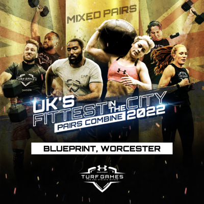 TURF GAMES 2022 UK FITTEST IN THE CITY MIXED PAIRS - BLUEPRINT TRAINING - WORCESTER logo