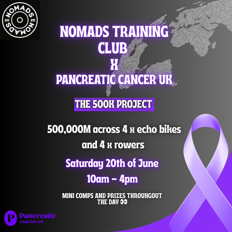 THE 500K PROJECT for Pancreatic Cancer UK logo