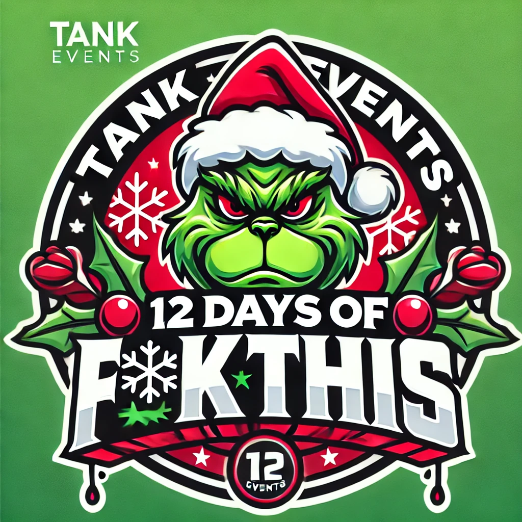 12 Days of F**k This logo