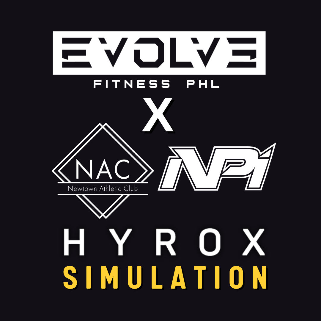 Evolve Fitness PHL x Newtown Athletic Club Hyrox Simulation logo