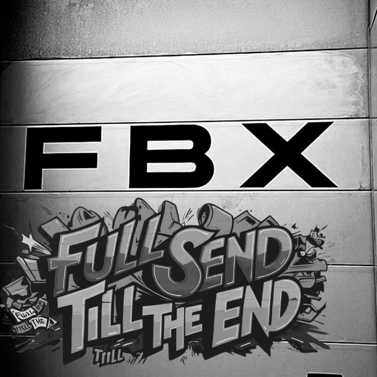 FBX FULL SEND TILL THE END logo