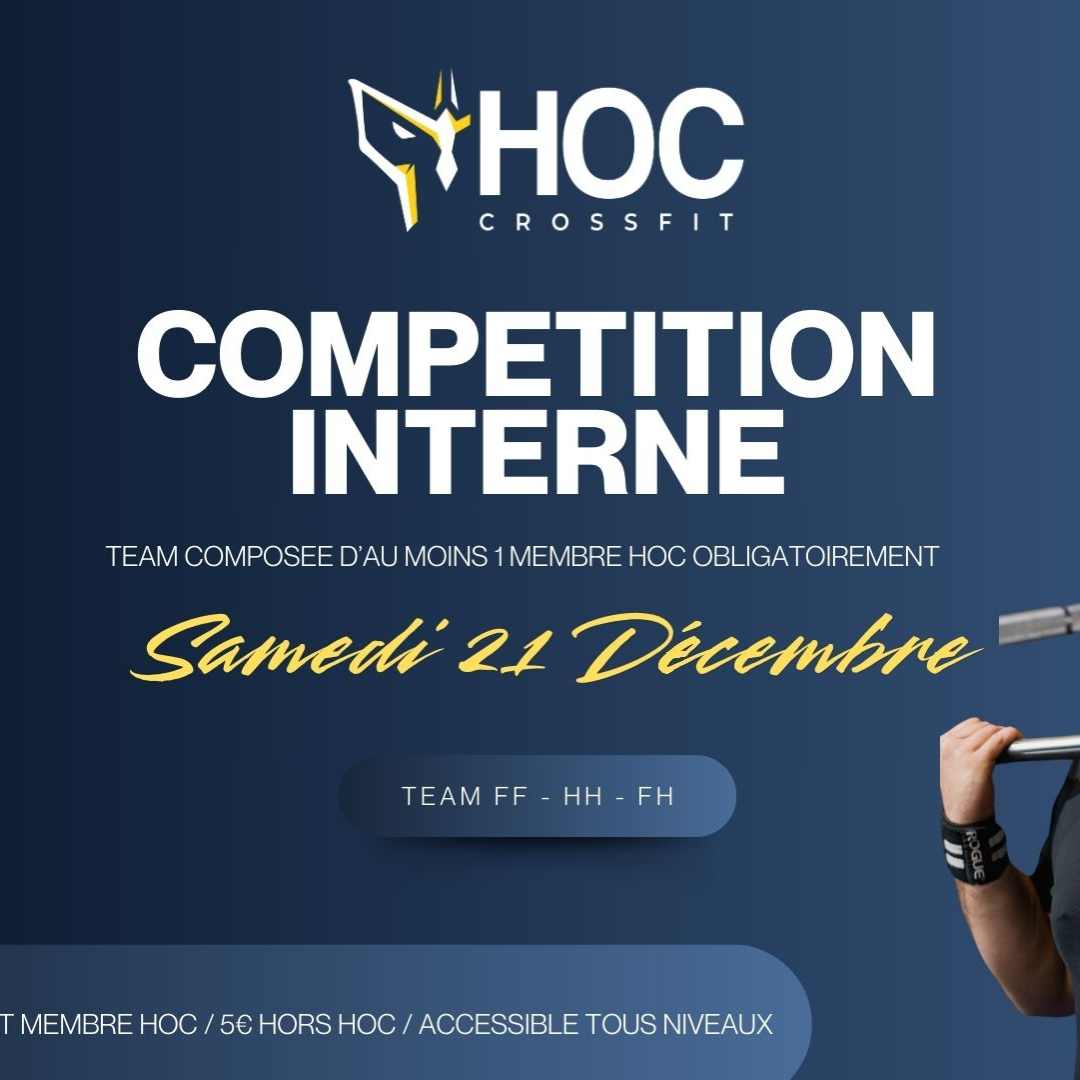 Compétition interne HOC Crossfit  logo